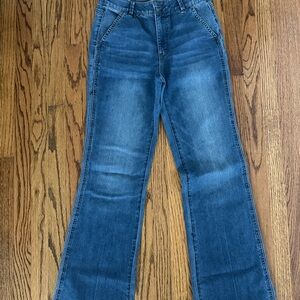 Democracy Dark Blue Flare Jeans